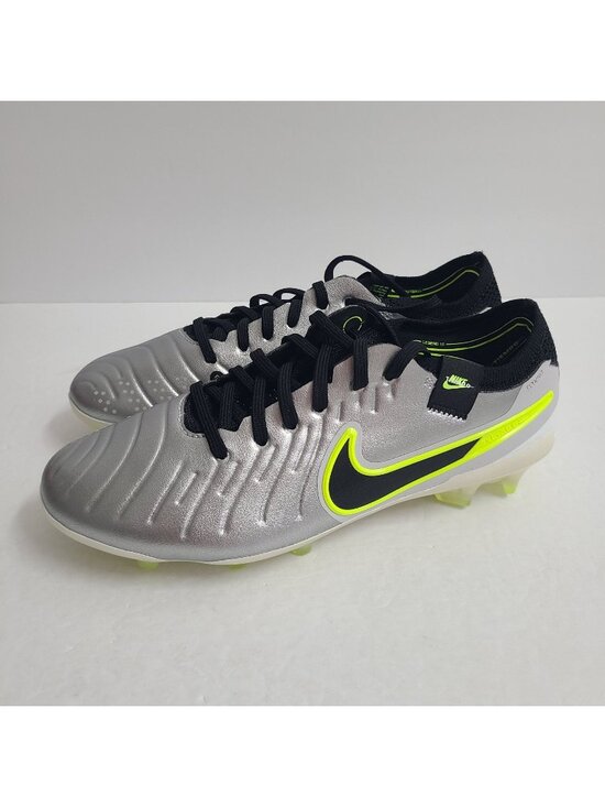 NEW Nike Tiempo Legend 10 Elite FG Soccer Cleats HF8980-001 Size 4 Silver #1 main image 7